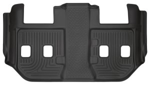 Chevrolet Suburban Floor Mats - Rear - Husky Liners - WeatherBeater, 3rd Seat - Black - 2015